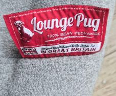 Lounge Pug Bean Bag - Grey - Good Condition