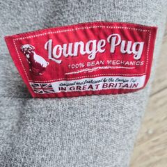 Lounge Pug Bean Bag - Grey - Good Condition