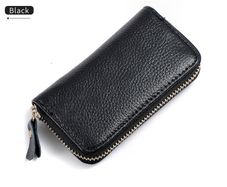 Leather Keychain Car Key Case Bag for Keys Organizer Money Card Holder Pouch