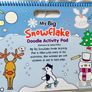 Extra Large -Christmas My Big Snowflake Doodle Activity Pad Image 2
