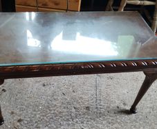 Glass topped Coffee Table (26188)