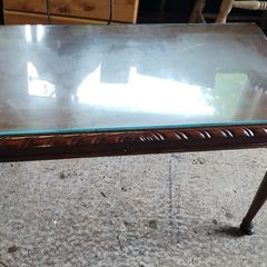 Glass topped Coffee Table (26188)
