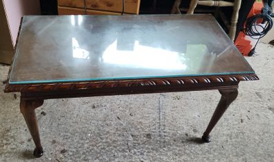 Glass topped Coffee Table (26188)