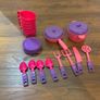 Assorted kitchen toys (food / dishes / appliances, 60+ items) Image 6