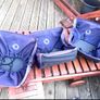 baby bag, foot muff, sling in swords Image 4