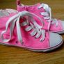 "NEXT" Pink Trainers.  Junior 13 Image 2