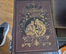 1880 Book life of blessed virgin mary