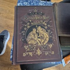 1880 Book life of blessed virgin mary