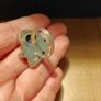 sterling silver ring with natural stones Image 2