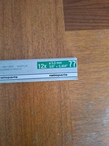 12 x 7/32 (5.5mm) Chainsaw Files