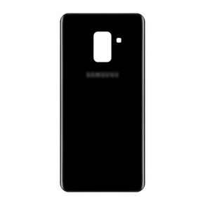 For Samsung Galaxy A8 2018 Replacement Battery Cover Rear Panel With Adhesive Black