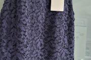 WHISTLES Navy Lace layered dress Sz 8UK - Bnwt Rrp 210