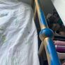Gold Metal Bed Frame Image 4