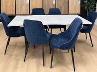main image for ad Extendable dining table set with chairs