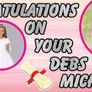 Personalised Debs Graduation Party Banner with photos Image 2