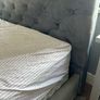 Grey sleigh bed 46 double Image 2