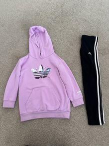 Adidas girl tracksuit