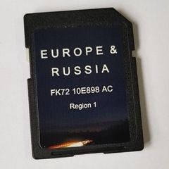 Jaguar Land Rover Navigation SD Card FK72