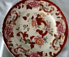Masons Mandalay Red Dinner Plate