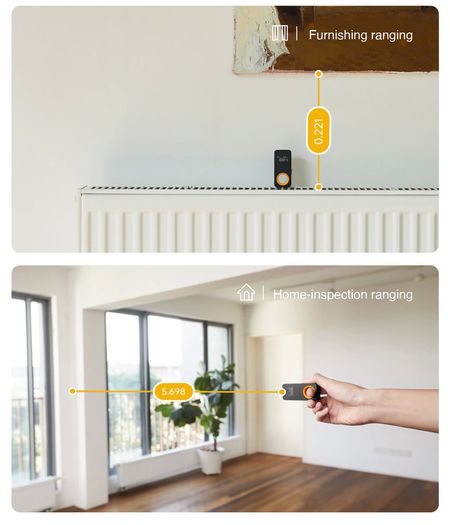 BRAND NEW Laser Tape Measure, Smart Laser Rangefinder