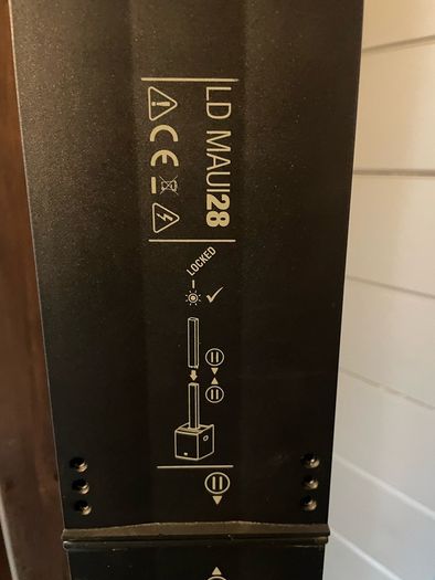 LD Maui 28 G1 PA system + gigbags