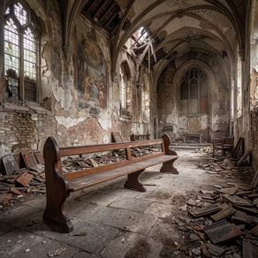 Good long pew structurally good