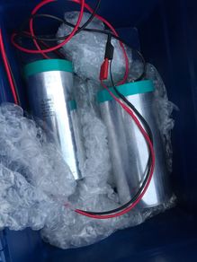2x capacitor The C44U-M series is a polypropylene metallized film capacitor with a cylindrical, aluminium can-type design kemet