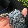 Bulova Classic Chronograph Stainless Steel Watch Image 9