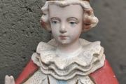 Vintage Chalk Child of Prague