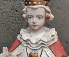 Vintage Chalk Child of Prague