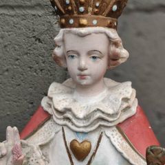 Vintage Chalk Child of Prague