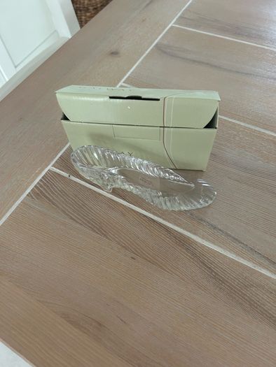 galway crystal slipper