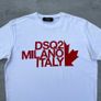 White Dsquared2 Milano Italy tshirt Image 3