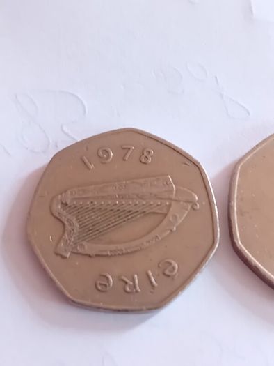 Irish Decimal 50p Coins