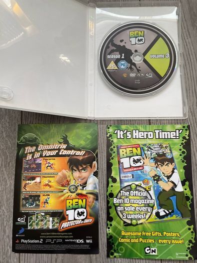 Ben 10 season 1 volume 3 dvd