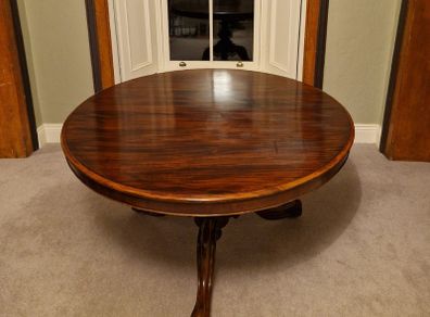 Antique pedestal table