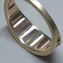 Vintage Italian 14ct Gold Ring 14KT Three Colour Gold Band Size 51.5 / 52 Image 10