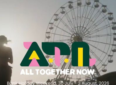 All together now 2026 - 2 weekend tickets + campervan/caravan ticket