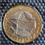 ERROR 1997 collector coin Italy Bimetallic sealed | 1000 lire Image 2