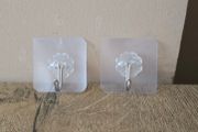 Stick-on hooks