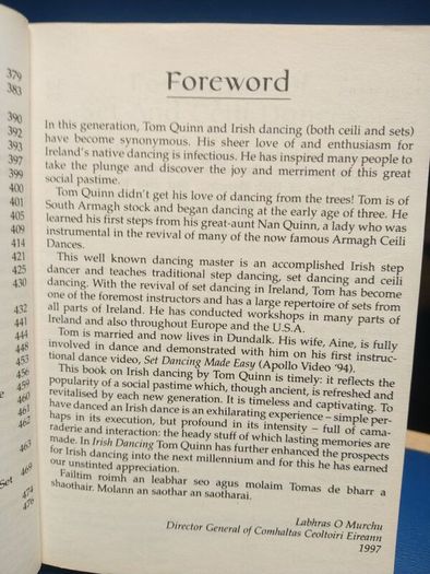 Irish Dancing guide