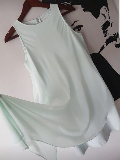 TED BAKER Asymmetric Hem Dress Size 3