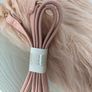 New Look Fuzzy Furry Fluffy Pink Handbag Large Image 6