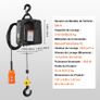 3 in 1 Portable Electric Hoist Winch 499 kg Wired/Wireless Remote Control Image 7