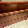 Stunning Mahogany King Size Sleigh Bed Frame - Can Deliver Image 3