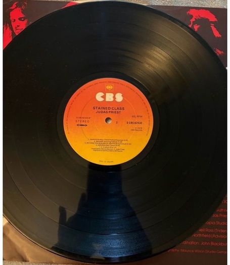 Judas Priest Stained Class 1978 Early UK Press A2B4 Vinyl LP