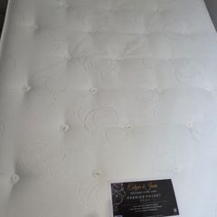 Edgar & Jones 4.6ft Double Premier Pocket 2000 Mattress, Orthopaedic Support,Firm
