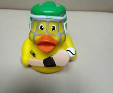 GAA hurler Rubber Duck