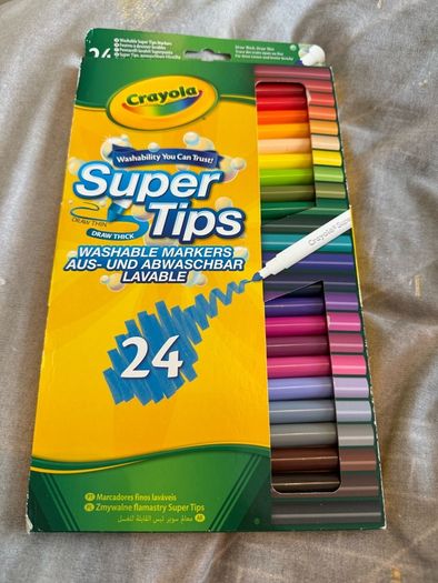 Crayola Super Tips 24 Markers