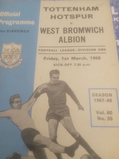 Old Soccer Programmes